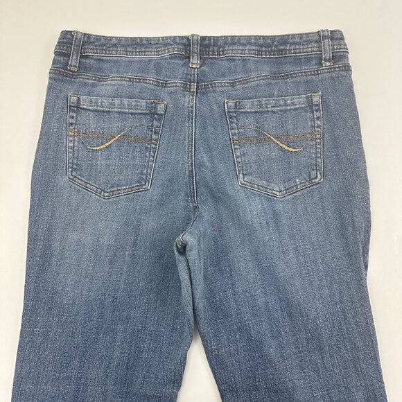 Ana Bootcut Women's size 12 Medium Wash Blue Denim Jeans - Picture 4 of 4